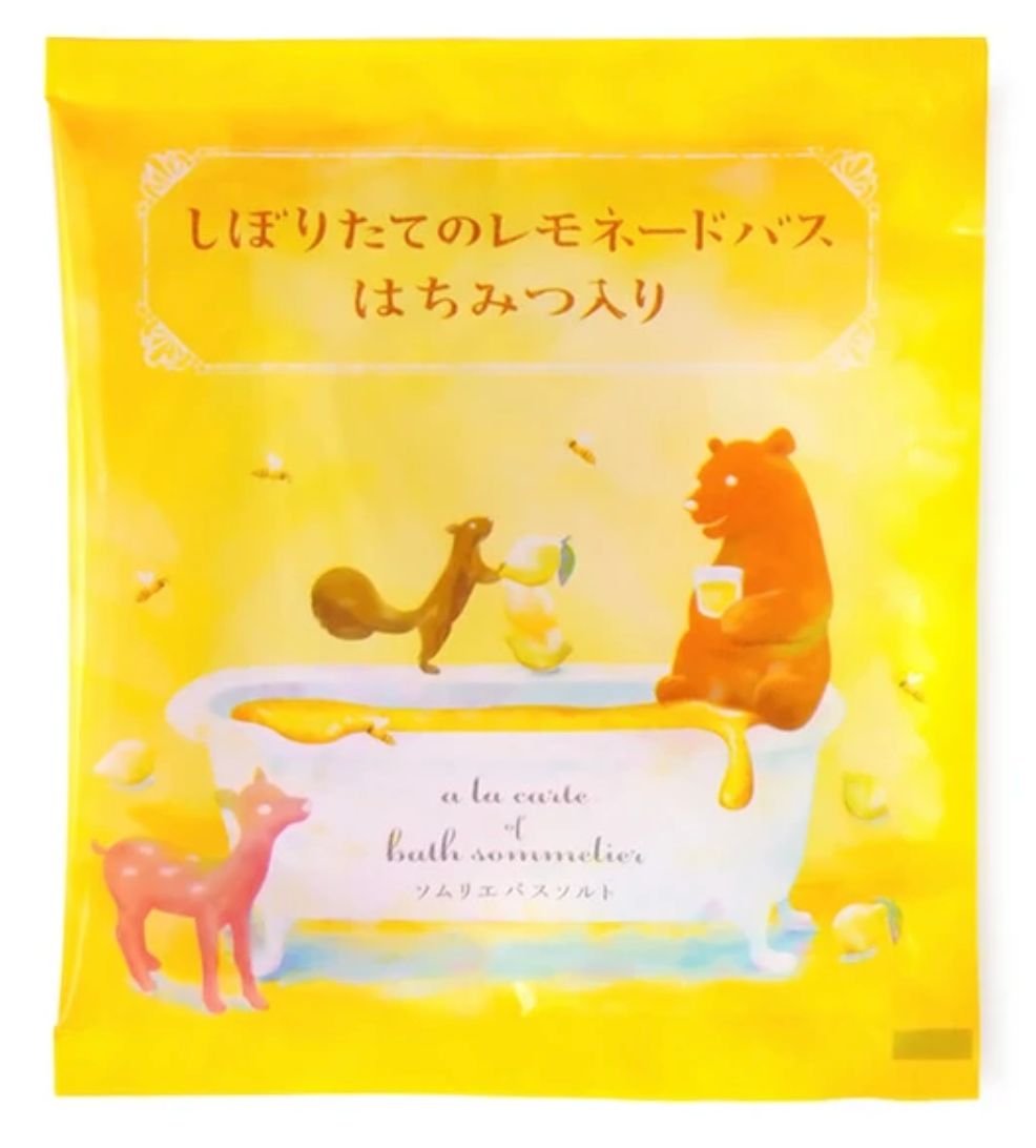 【ソムリエ】バスソルト ヒアルロン酸・コラーゲンなどを贅沢に配合した入浴剤