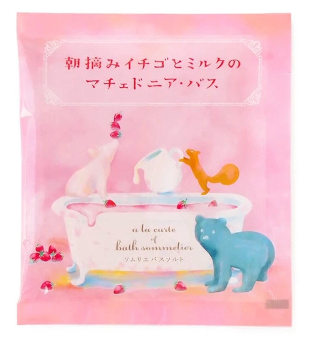【ソムリエ】バスソルト ヒアルロン酸・コラーゲンなどを贅沢に配合した入浴剤