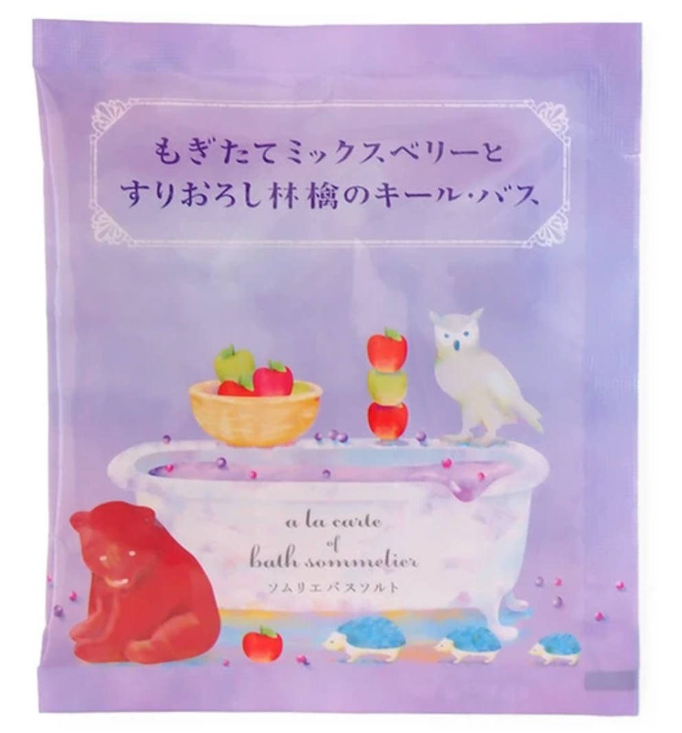 【ソムリエ】バスソルト ヒアルロン酸・コラーゲンなどを贅沢に配合した入浴剤