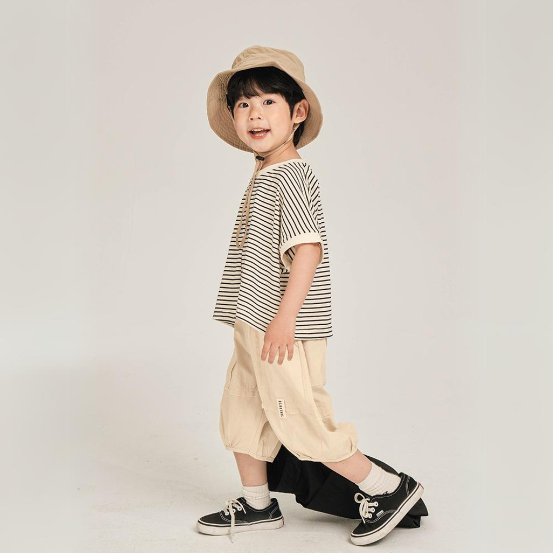 ボーダーリラックスTシャツ
