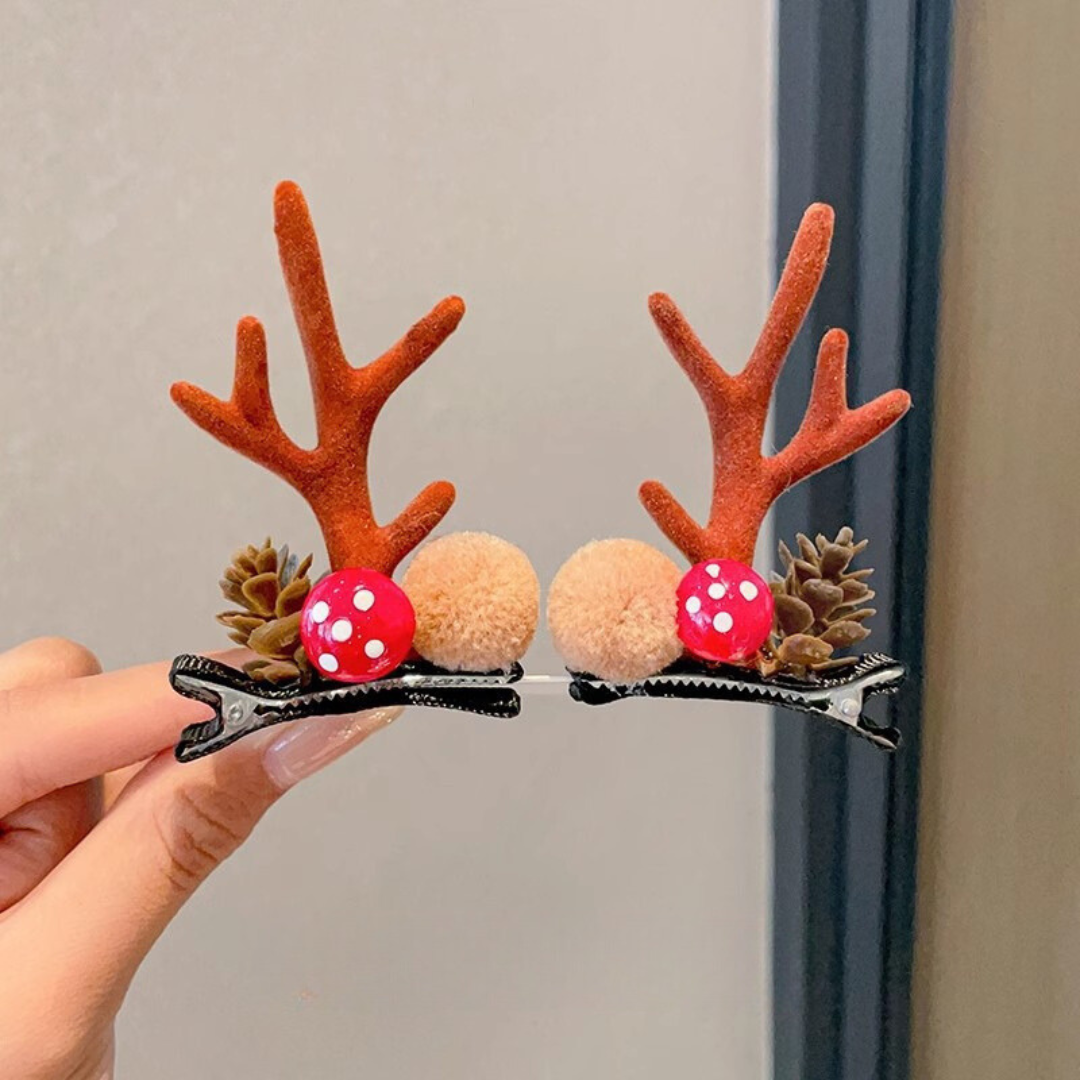 クリスマストナカイヘアピン