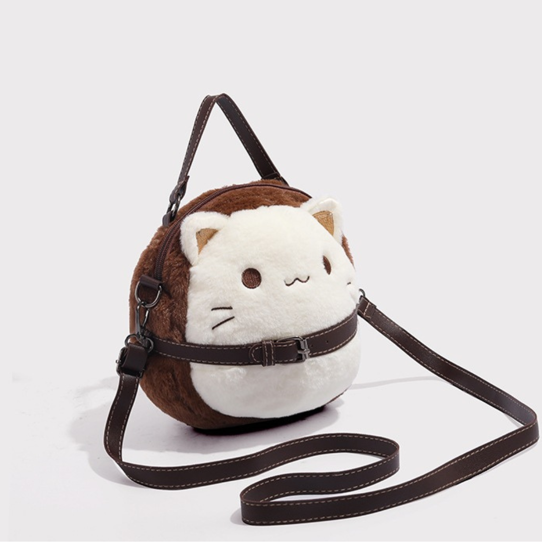ふわふわキャットショルダーバッグ B