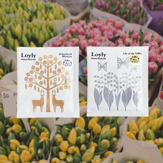 【Loyly ロウリュ】フィンランド バスソーク 北欧式 炭酸&熱気芳香浴 x3 セット