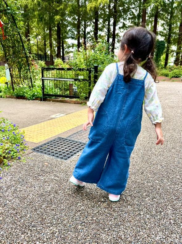 カジュアルデニムオールインワン