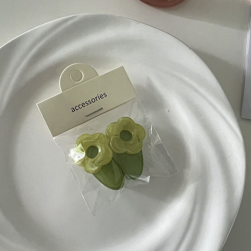 フラワークリアヘアピンセット