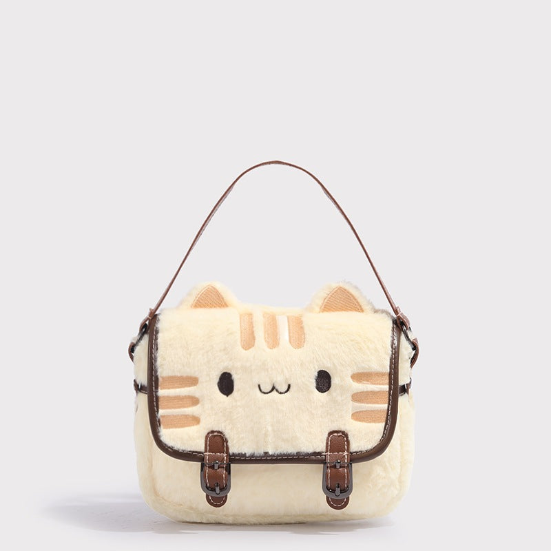 ふわふわキャットショルダーバッグ A