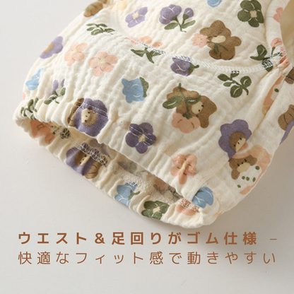 6層ガーゼトイレトレーニングパンツ  x 5 セット