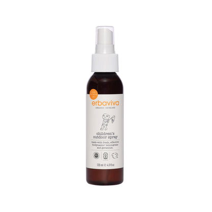 【erbaviva エルバビーバ】オーガニック虫よけ チルドレン アウトドアスプレー 120ml