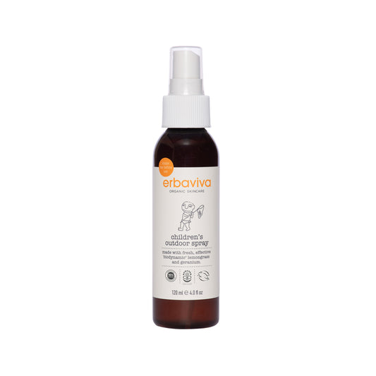 【erbaviva エルバビーバ】オーガニック虫よけ チルドレン アウトドアスプレー 120ml