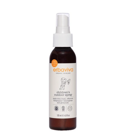 【erbaviva エルバビーバ】オーガニック虫よけ チルドレン アウトドアスプレー 120ml