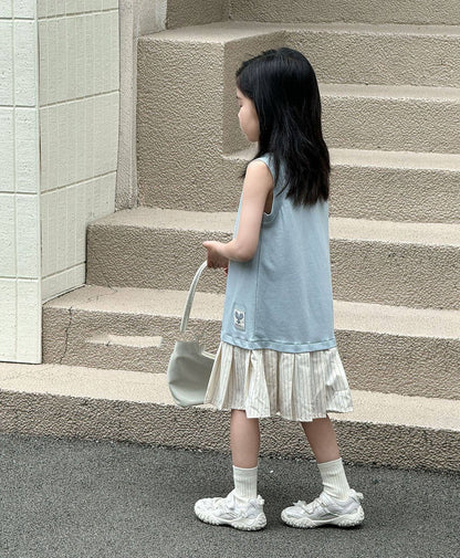 [16~18]メッシュ フラワーストラップスニーカー